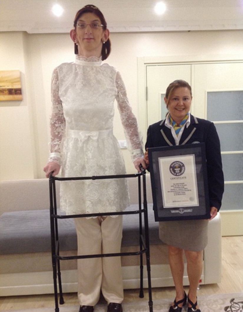 "Giants in skirts": 20 tallest women on the planet