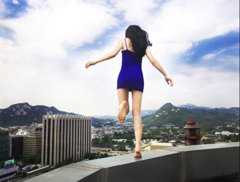 Girl on the Edge: Ahn Jung's Dizzying Self-Portraits