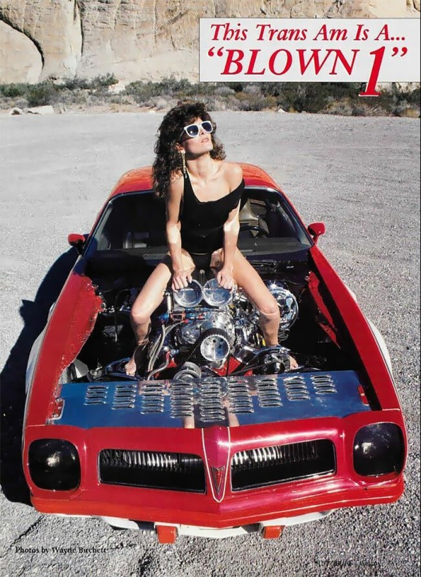 Girls and cars 80s: a collection of iconic magazine photos Autobuff