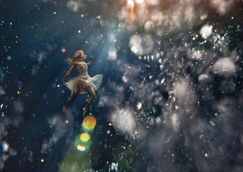 Girls under water in stunning pictures of freediver photographer Lexi Line