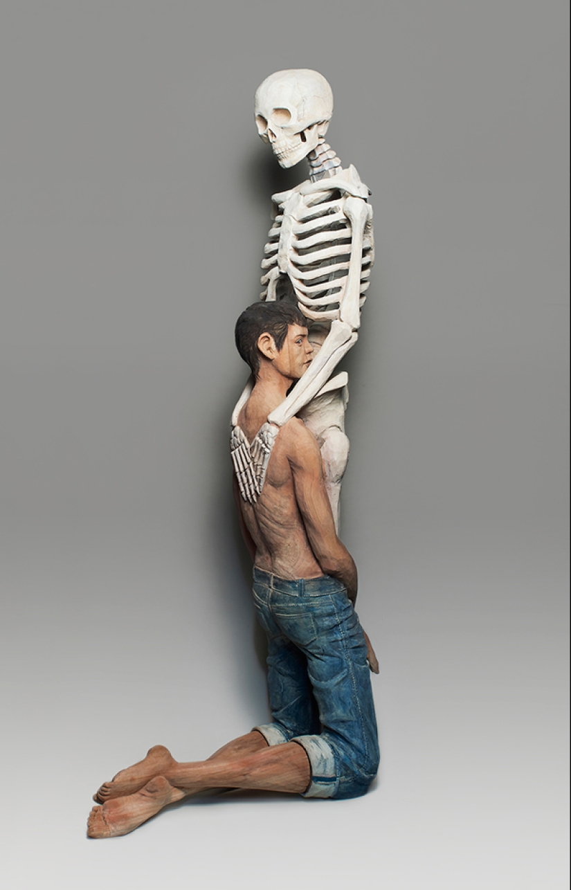 Glitch art: obras de un escultor japonés que harán girar la cabeza