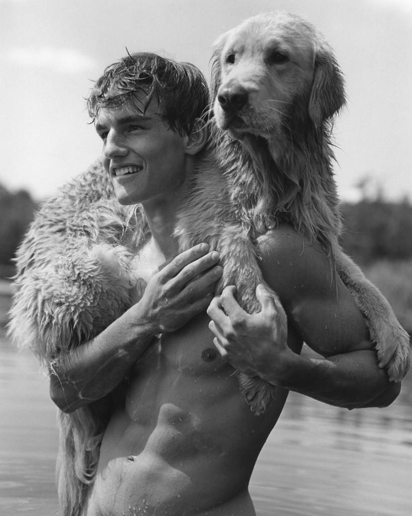 "God created Adam, but Bruce Weber gave him a body": beautiful people in the works of the famous photographer