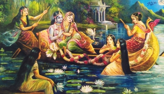 Gods, people and epochs in the paintings of the artist Vishal Gurjal