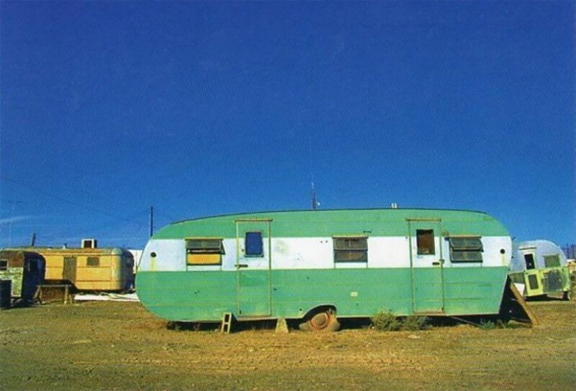 Golden tiempo sobre ruedas: American trailer parks en los 50 y 60-s