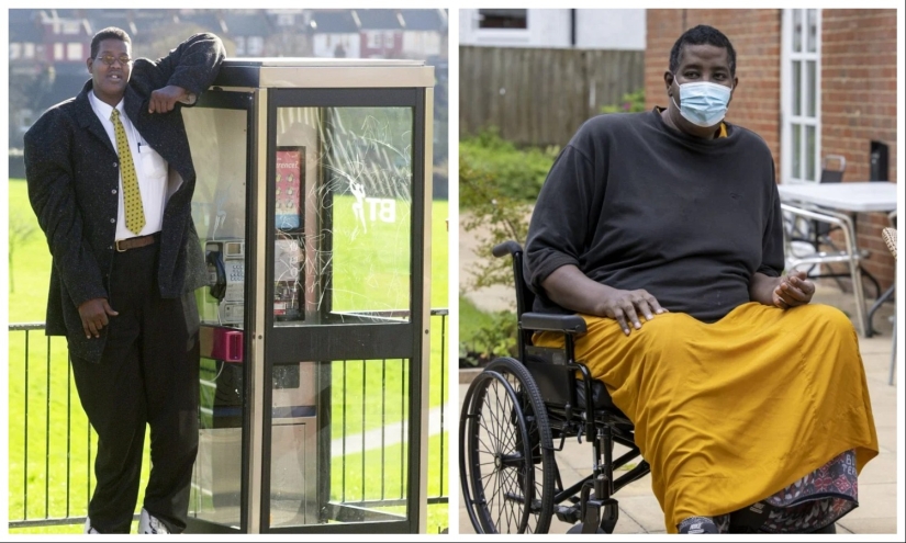 Gran crecimiento-grandes dificultades: cómo sufre una de las personas más altas del mundo