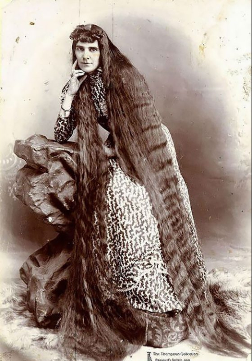 Hair lifetime: beauties of the Victorian era, which never had a haircut Hair lifetime: beauties of the Victorian era, which never had a haircut