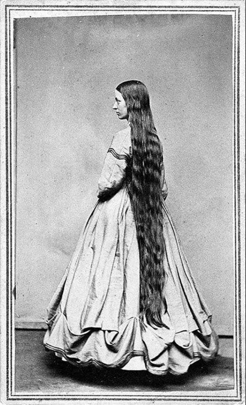 Hair lifetime: beauties of the Victorian era, which never had a haircut Hair lifetime: beauties of the Victorian era, which never had a haircut