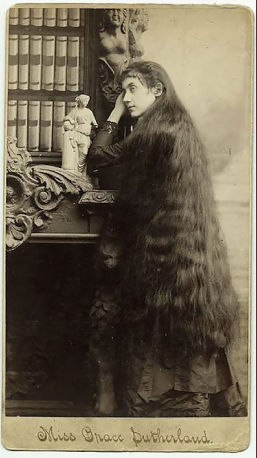 Hair lifetime: beauties of the Victorian era, which never had a haircut Hair lifetime: beauties of the Victorian era, which never had a haircut
