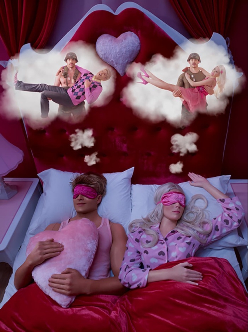 Hell in a Dollhouse: Ken doesn't like Barbie Hell in a Dollhouse: Ken doesn't like Barbie