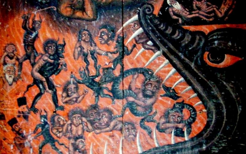 Hell-painted icons: why in the old days they created disguised images with Satan and devils