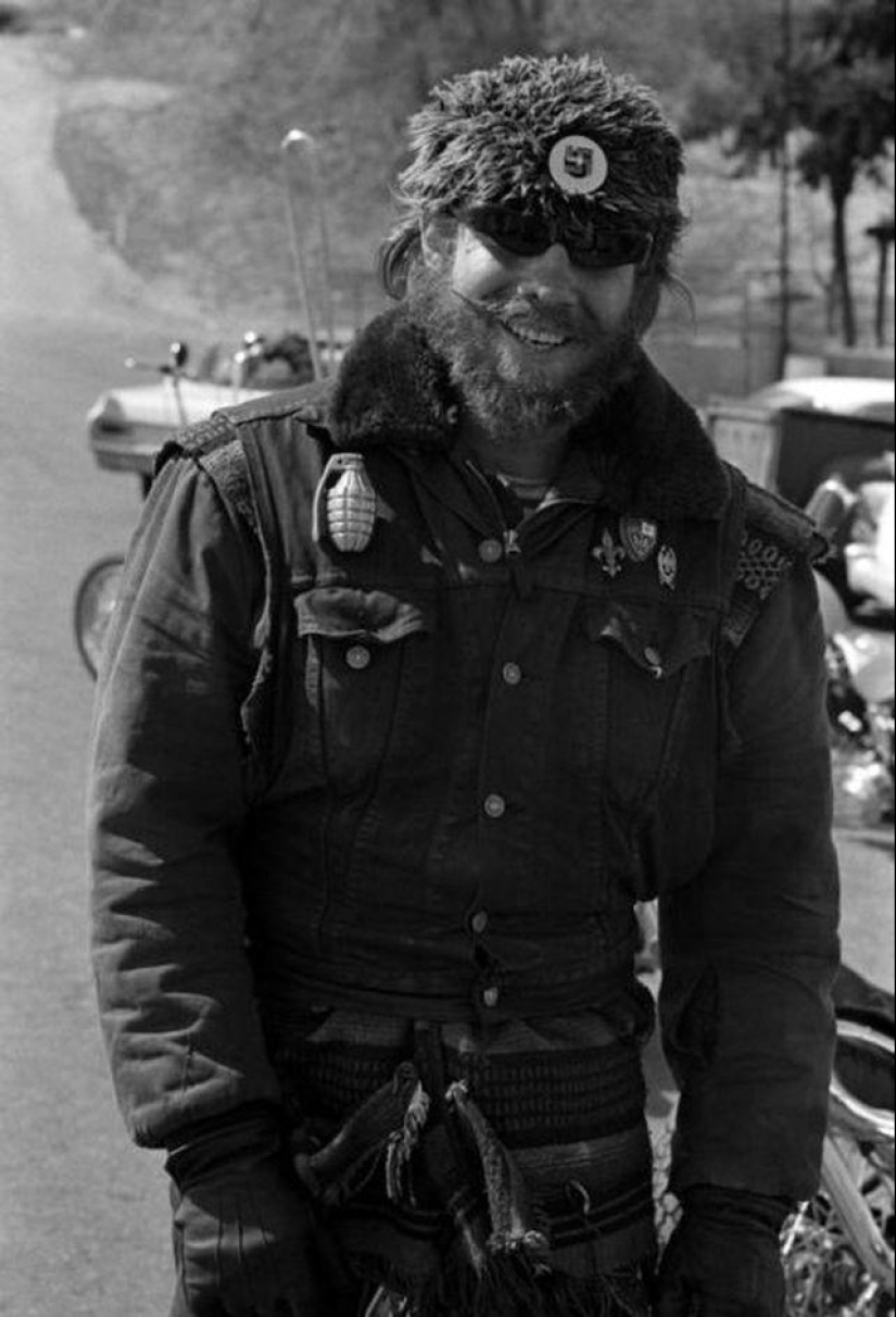 Hells Angels-foto de 1965 Hells Angels-foto de 1965