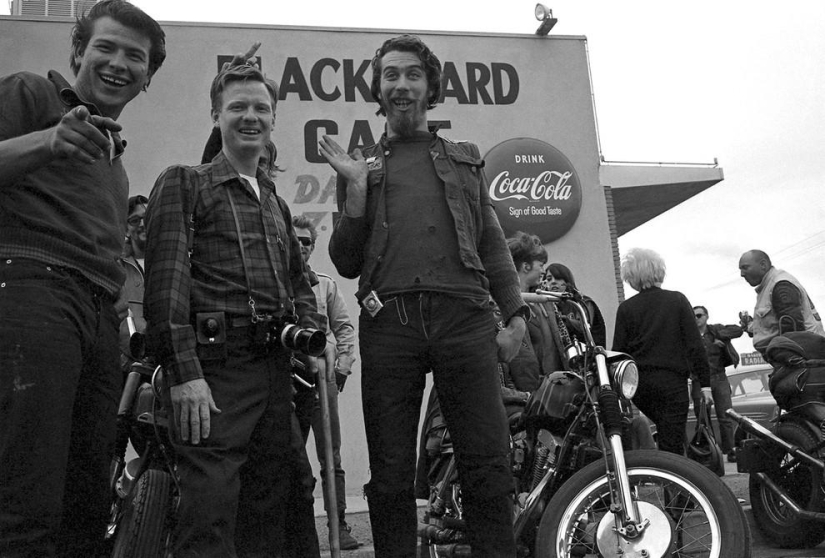 Hells Angels — photo from 1965 Hells Angels — photo from 1965
