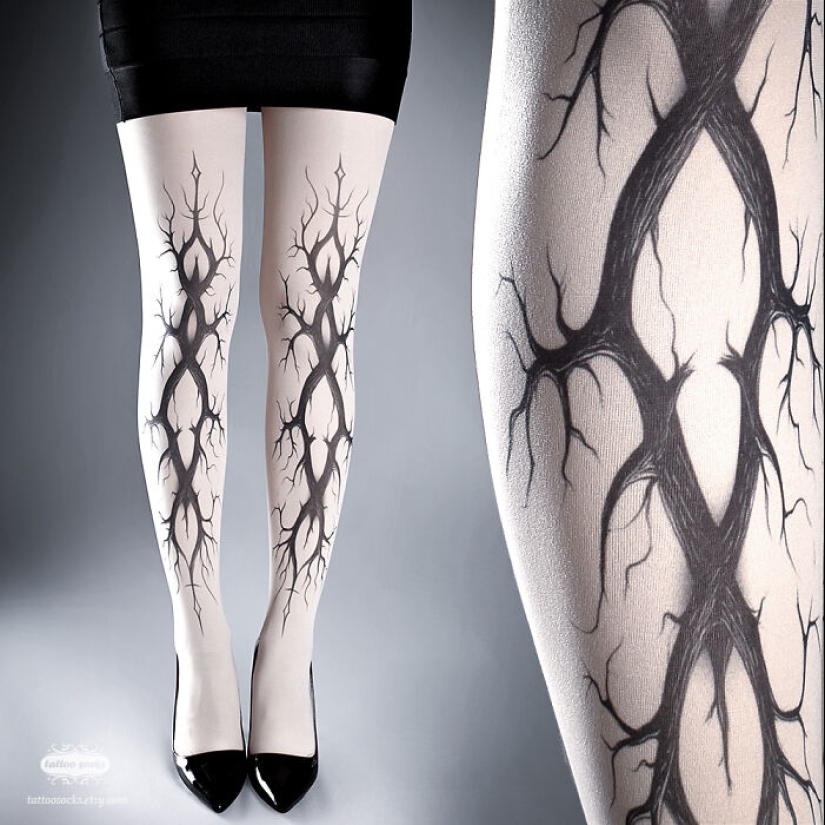 Here Are 16 Tattoo Tights That I Recently Designed Here Are 16 Tattoo Tights That I Recently Designed