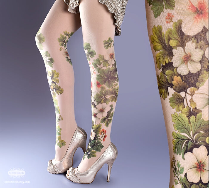 Here Are 16 Tattoo Tights That I Recently Designed Here Are 16 Tattoo Tights That I Recently Designed