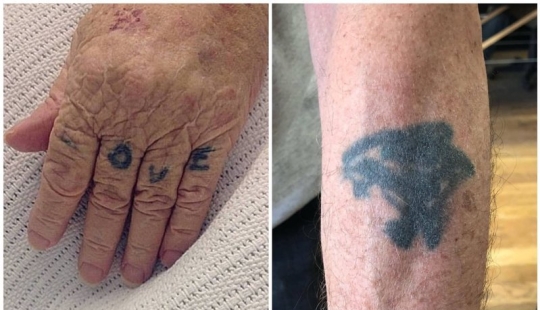 Here's how a tattoo changes over forty-plus years Here's how a tattoo changes over forty-plus years