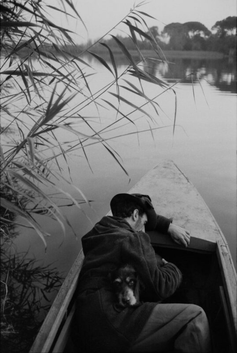 Hermosa Italia de los años 50 y 60 en marcos en blanco y negro de Paolo Di Paolo Hermosa Italia de los años 50 y 60 en marcos en blanco y negro de Paolo Di Paolo