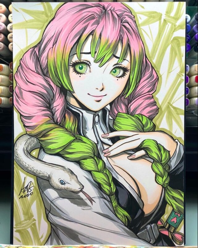 Heroic Beauties from the comic book master Stanley Lau