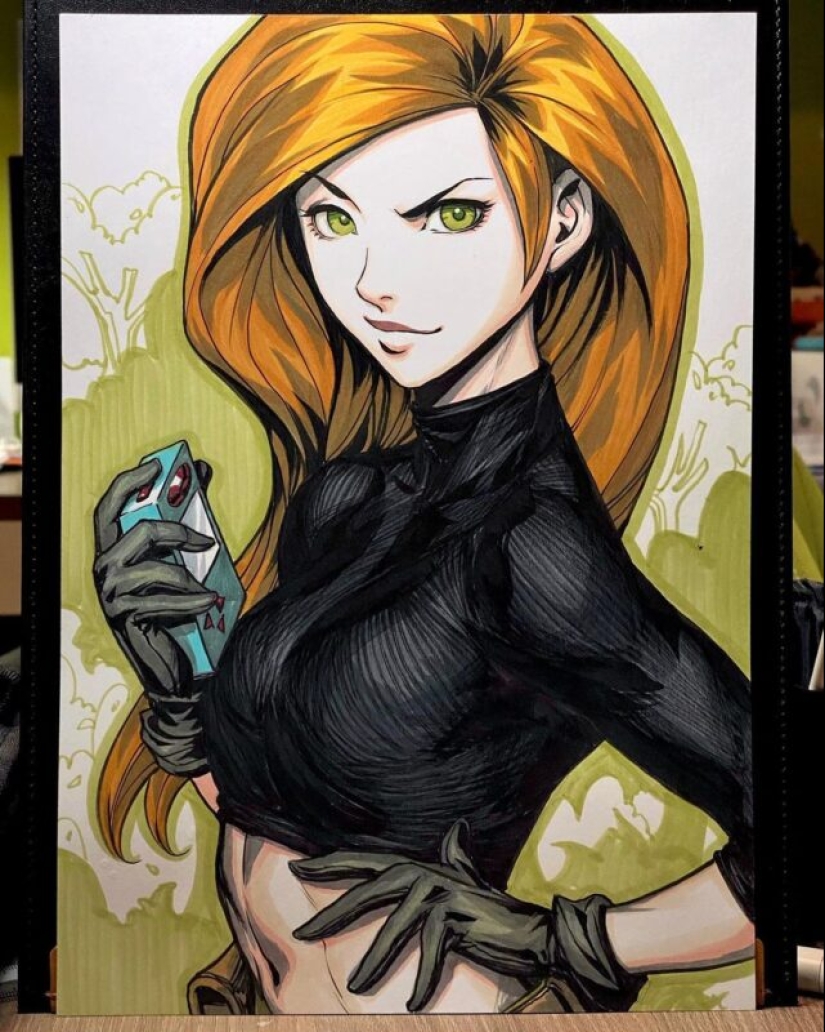 Heroic Beauties from the comic book master Stanley Lau