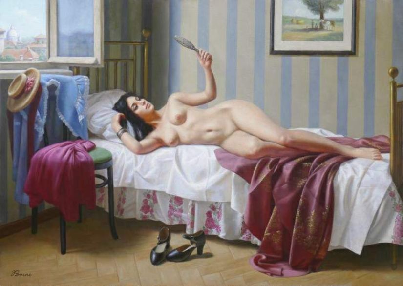 Historia antigua en las increíbles pinturas de Bruno Vepkhvadze Historia antigua en las increíbles pinturas de Bruno Vepkhvadze