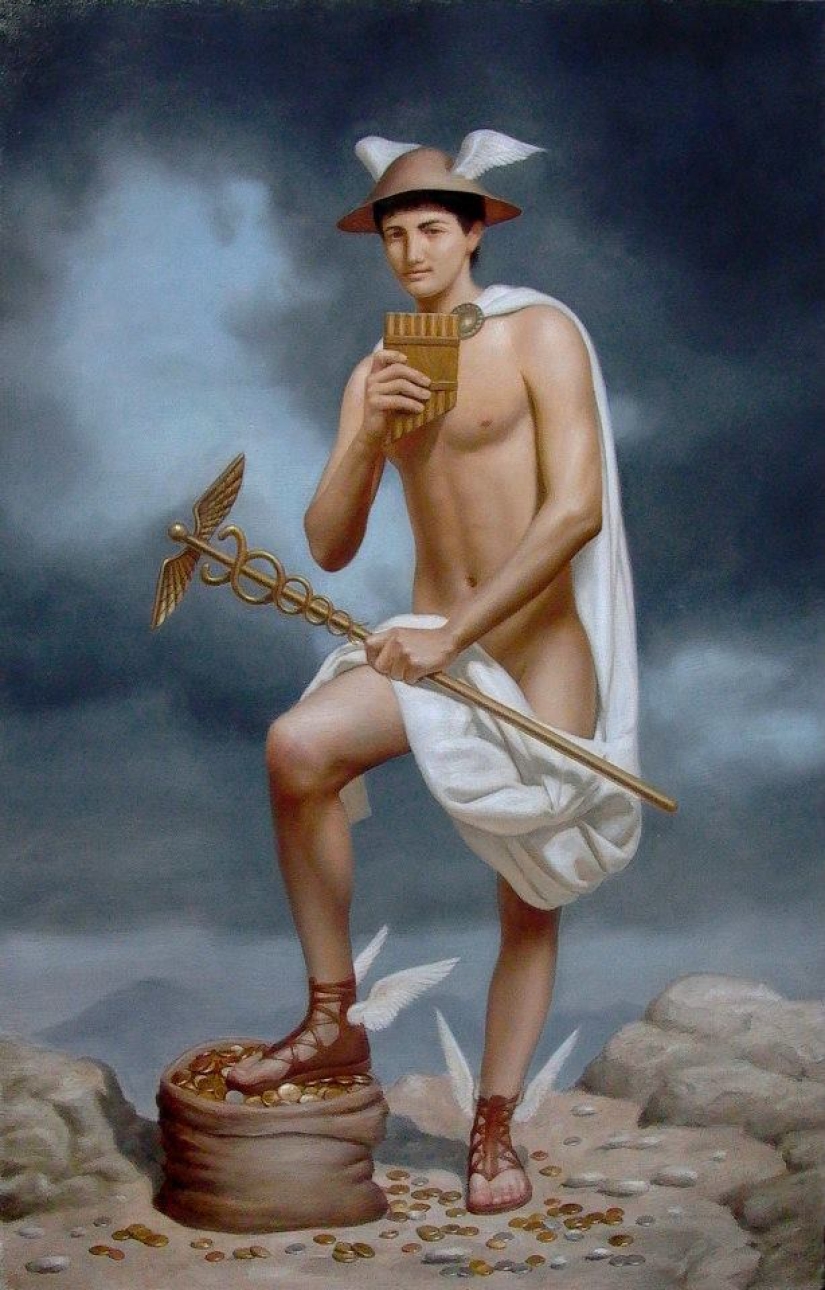 Historia antigua en las increíbles pinturas de Bruno Vepkhvadze Historia antigua en las increíbles pinturas de Bruno Vepkhvadze