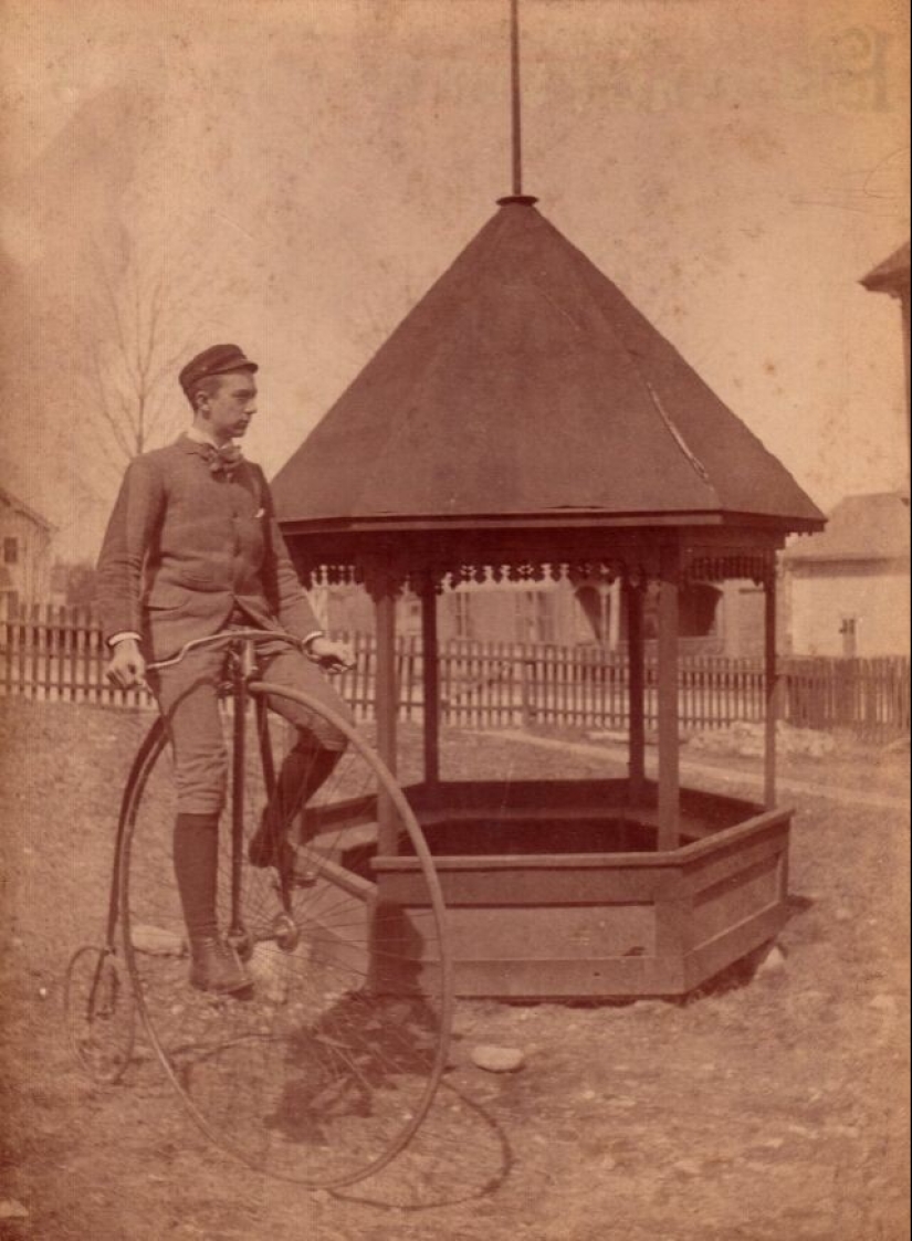 Historia de la bicicleta: El Penique-Farthing, o Rueda Alta