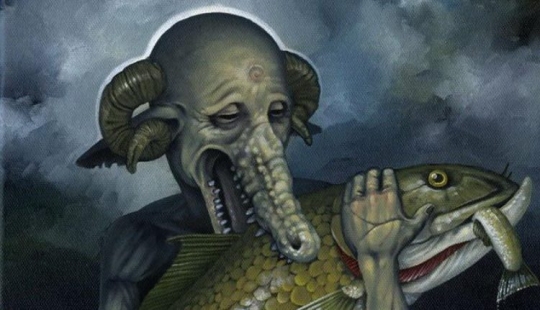 Historias oscuras en las pinturas de Jeff Christensen Historias oscuras en las pinturas de Jeff Christensen