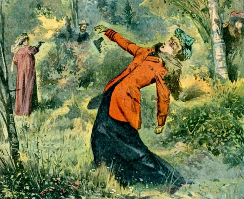 History of women's duels History of women's duels