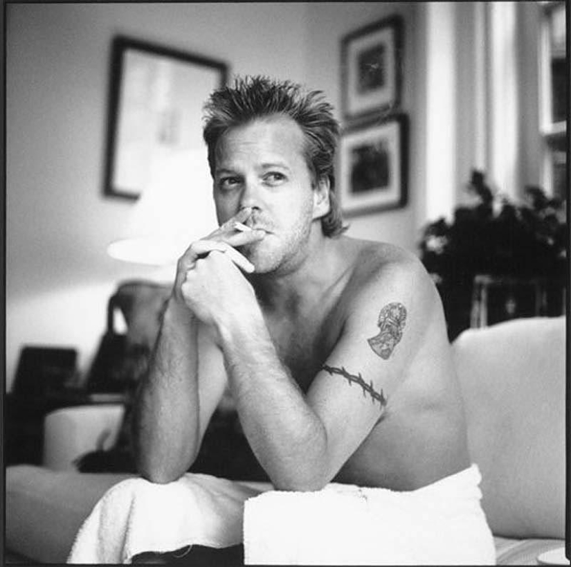 Hombres temprano en la mañana