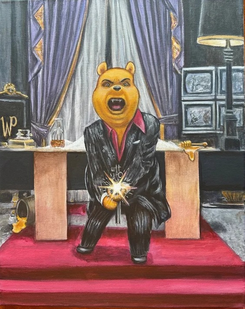 Hooligan artist Travis Chapman and his provocative paintings Hooligan artist Travis Chapman and his provocative paintings