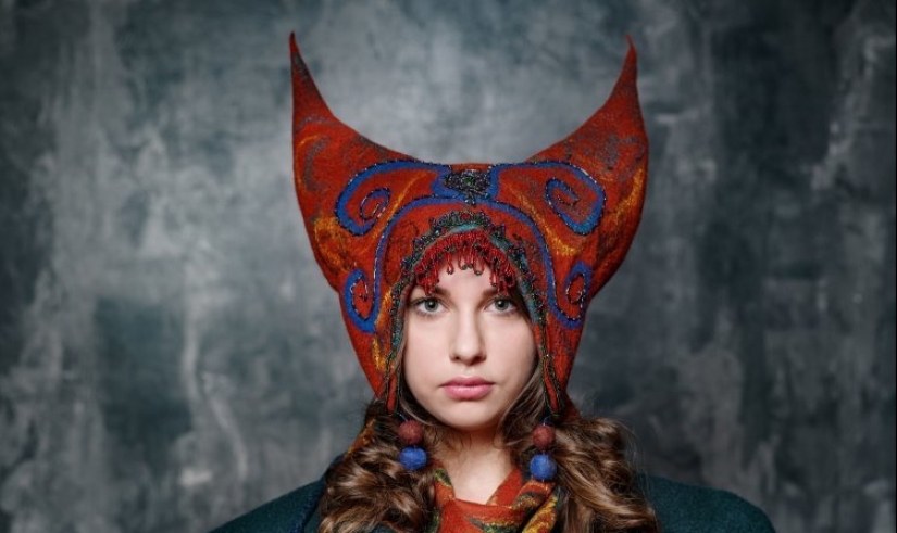 "Horned kichka": why women in Russia wore hats with horns "Horned kichka": why women in Russia wore hats with horns