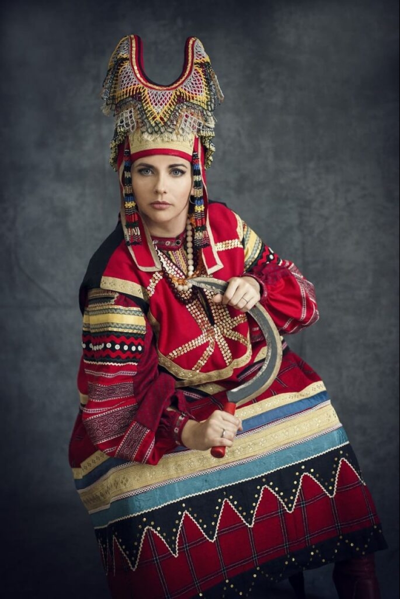 "Horned kichka": why women in Russia wore hats with horns "Horned kichka": why women in Russia wore hats with horns