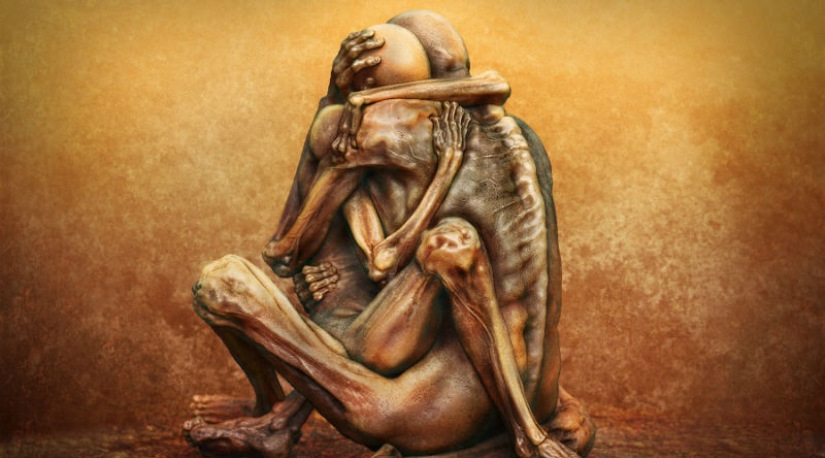 Horripilantes pinturas de un artista polaco asesinado por adolescentes enloquecidos