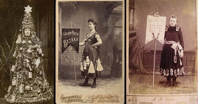 Horseshoes, Spoons and Light Bulbs: The Wildest Costumes of Advertisers of the Past Horseshoes, Spoons and Light Bulbs: The Wildest Costumes of Advertisers of the Past