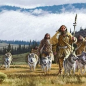 How did a man manage to tame a wolf and turn it into a dog