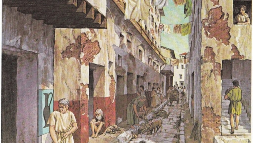 How did ordinary people live in Ancient Rome?