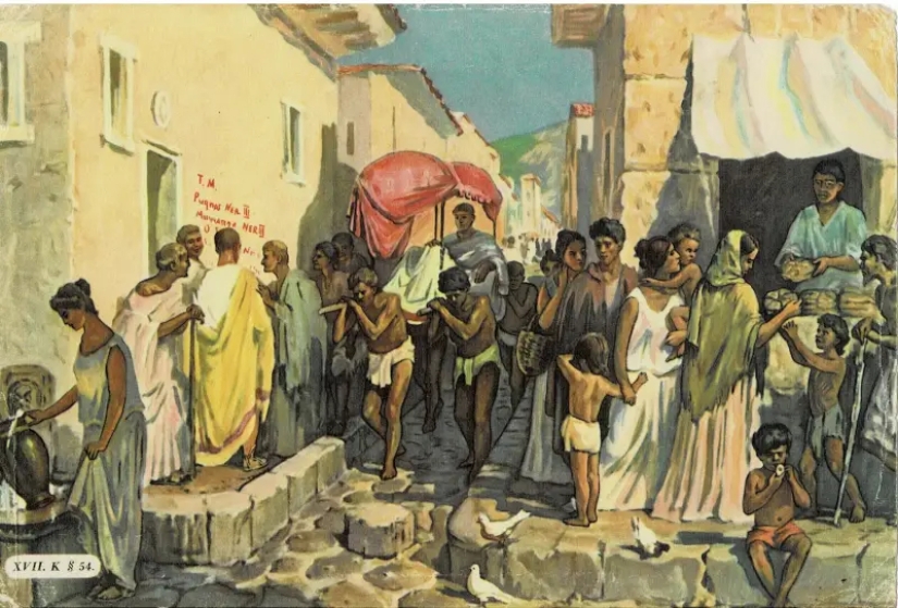 How did ordinary people live in Ancient Rome?
