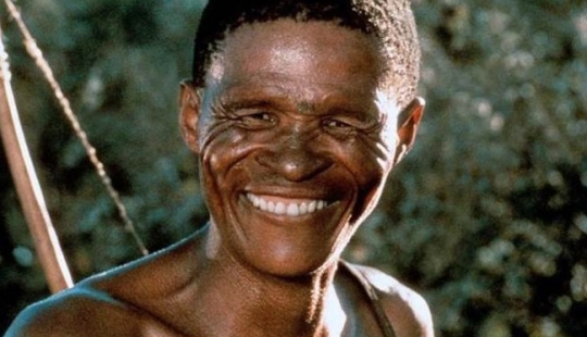 How did the lives of the Bushman Nkjau, which played a major role in the film "Perhaps the gods are mad." How did the lives of the Bushman Nkjau, which played a major role in the film "Perhaps the gods are mad."