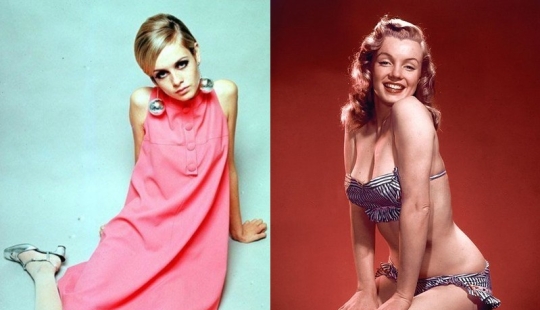 How has the standard of female figures for 100 years How has the standard of female figures for 100 years