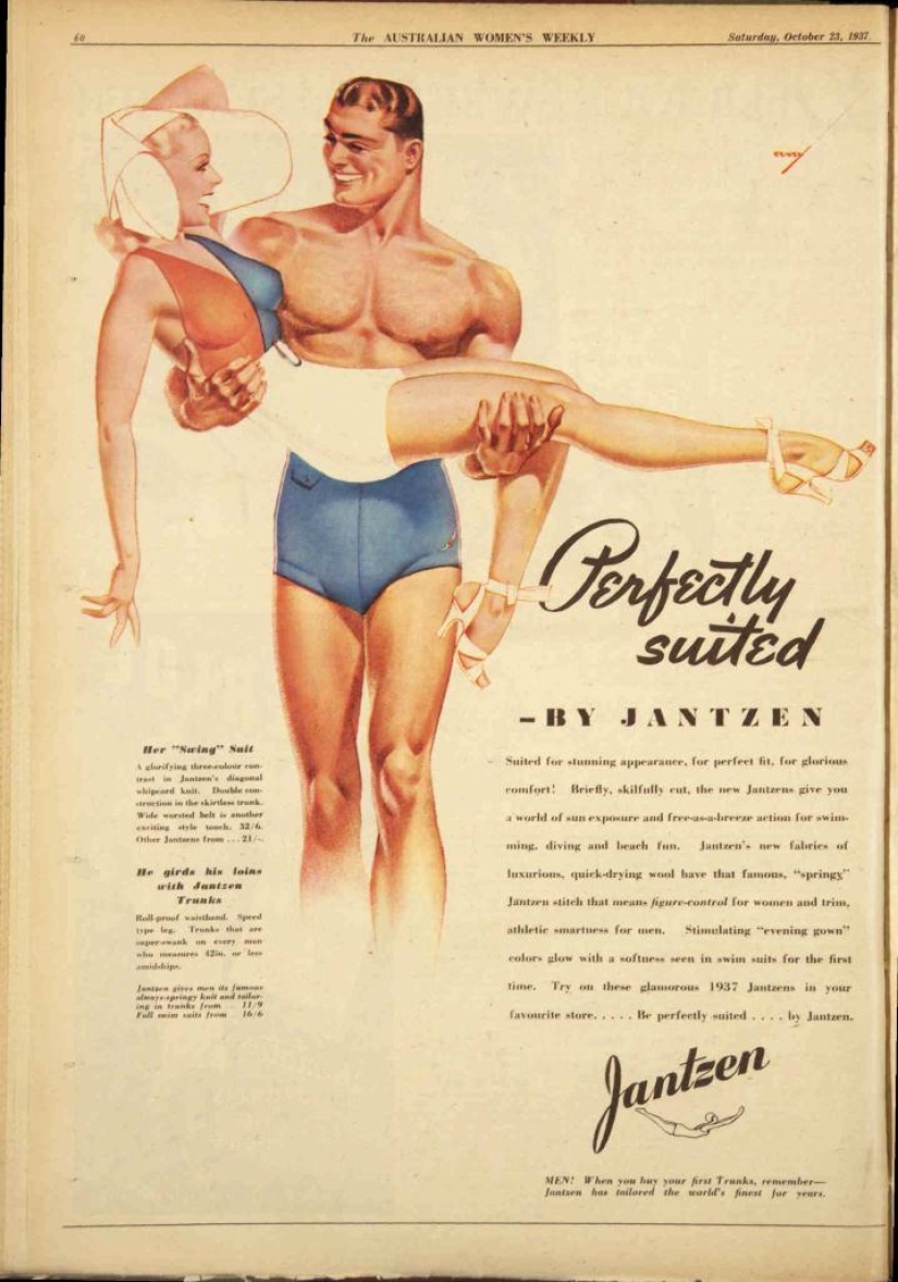 How Jantzen swimwear appeared, which made a revolution in beach fashion How Jantzen swimwear appeared, which made a revolution in beach fashion