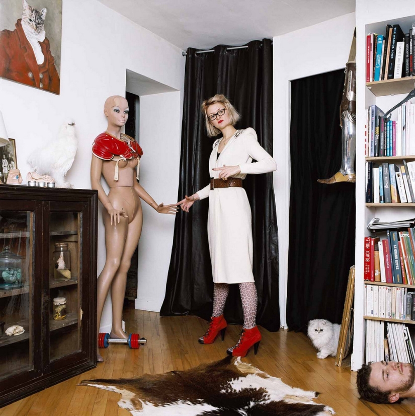 How modern residents of Paris live:" 75 Parisians " by Baudouin How modern residents of Paris live:" 75 Parisians " by Baudouin