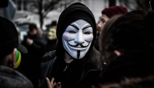 How the Guy Fawkes mask appeared, which became a symbol of protest movements