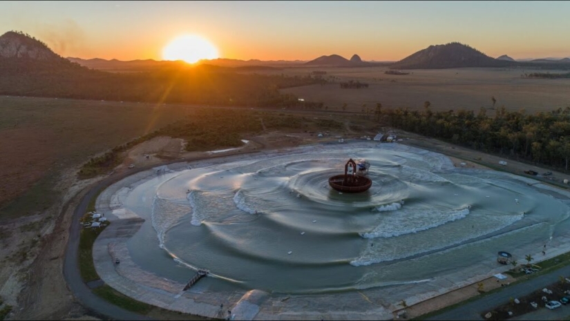 How the Surf Lakes Wave Pool Works With Five Wave Types