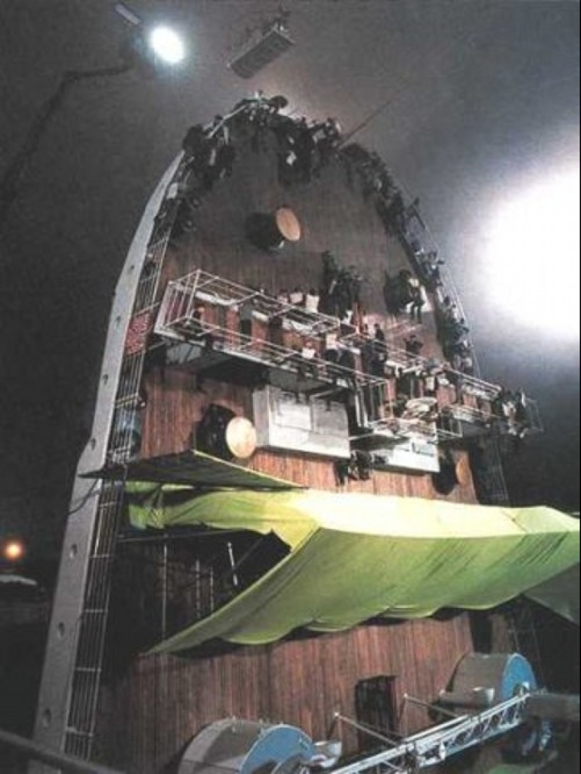 How the Titanic was filmed: rare photos from the filming How the Titanic was filmed: rare photos from the filming