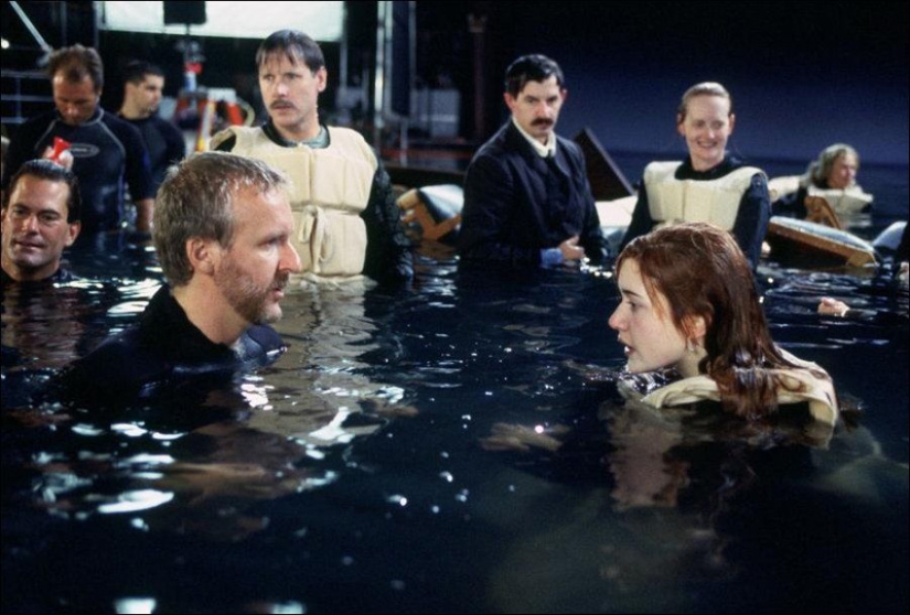 How the Titanic was filmed: rare photos from the filming How the Titanic was filmed: rare photos from the filming