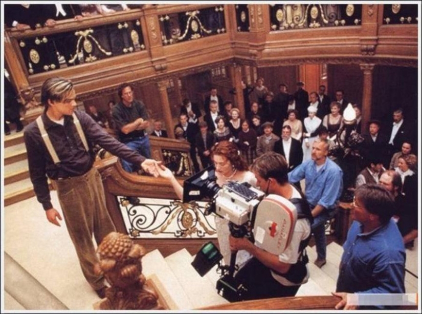 How the Titanic was filmed: rare photos from the filming How the Titanic was filmed: rare photos from the filming