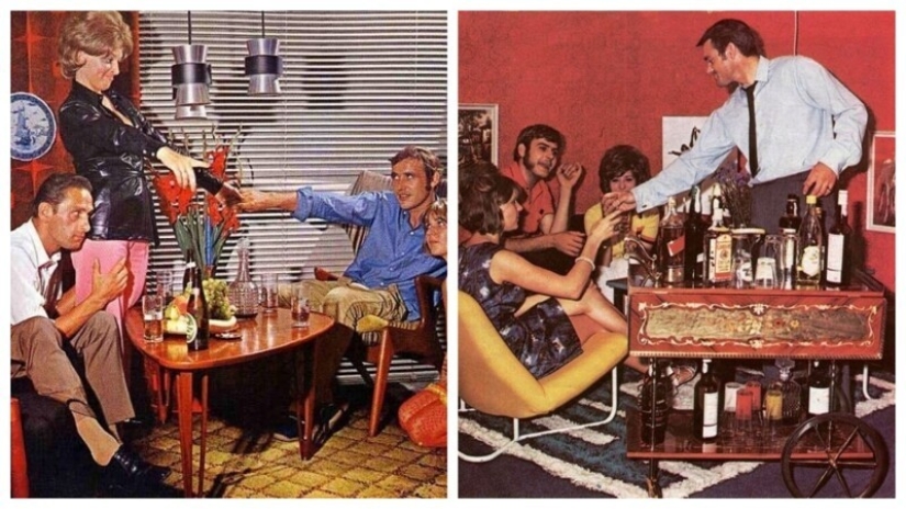 How they lit up at parties in the 1970s How they lit up at parties in the 1970s
