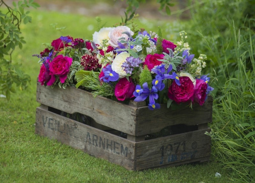 How to create a beautiful, unusual flower bed from improvised materials: 20 examples How to create a beautiful, unusual flower bed from improvised materials: 20 examples