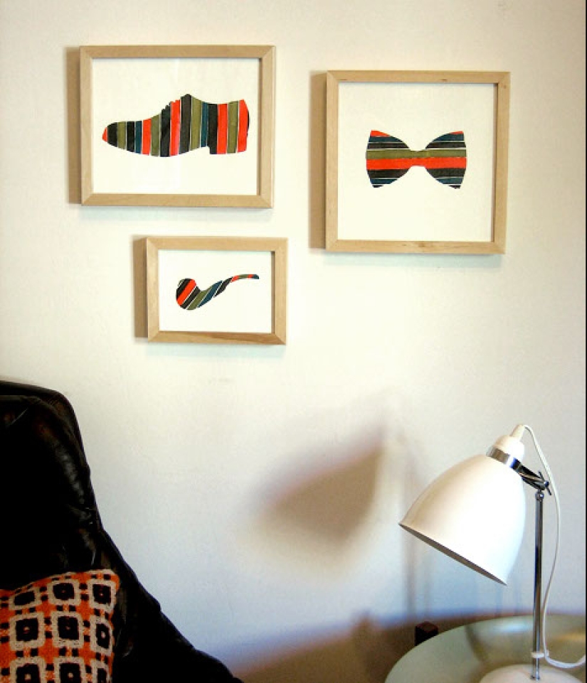 How to update things with self-adhesive tape