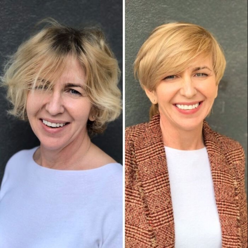 How well-chosen hairstyles change people: 33 photos before and after haircuts