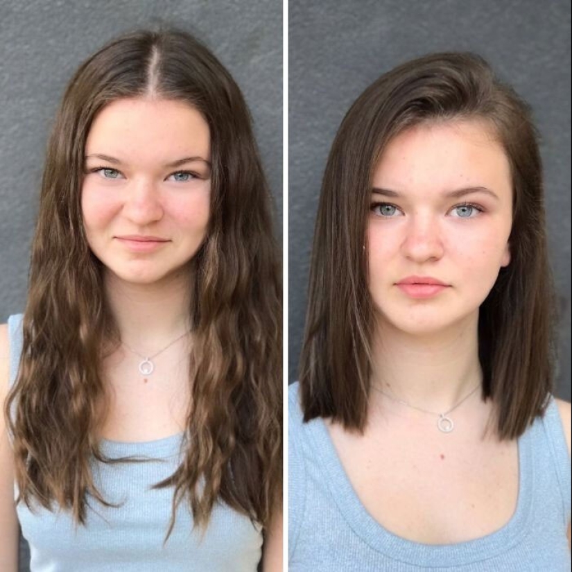 How well-chosen hairstyles change people: 33 photos before and after haircuts
